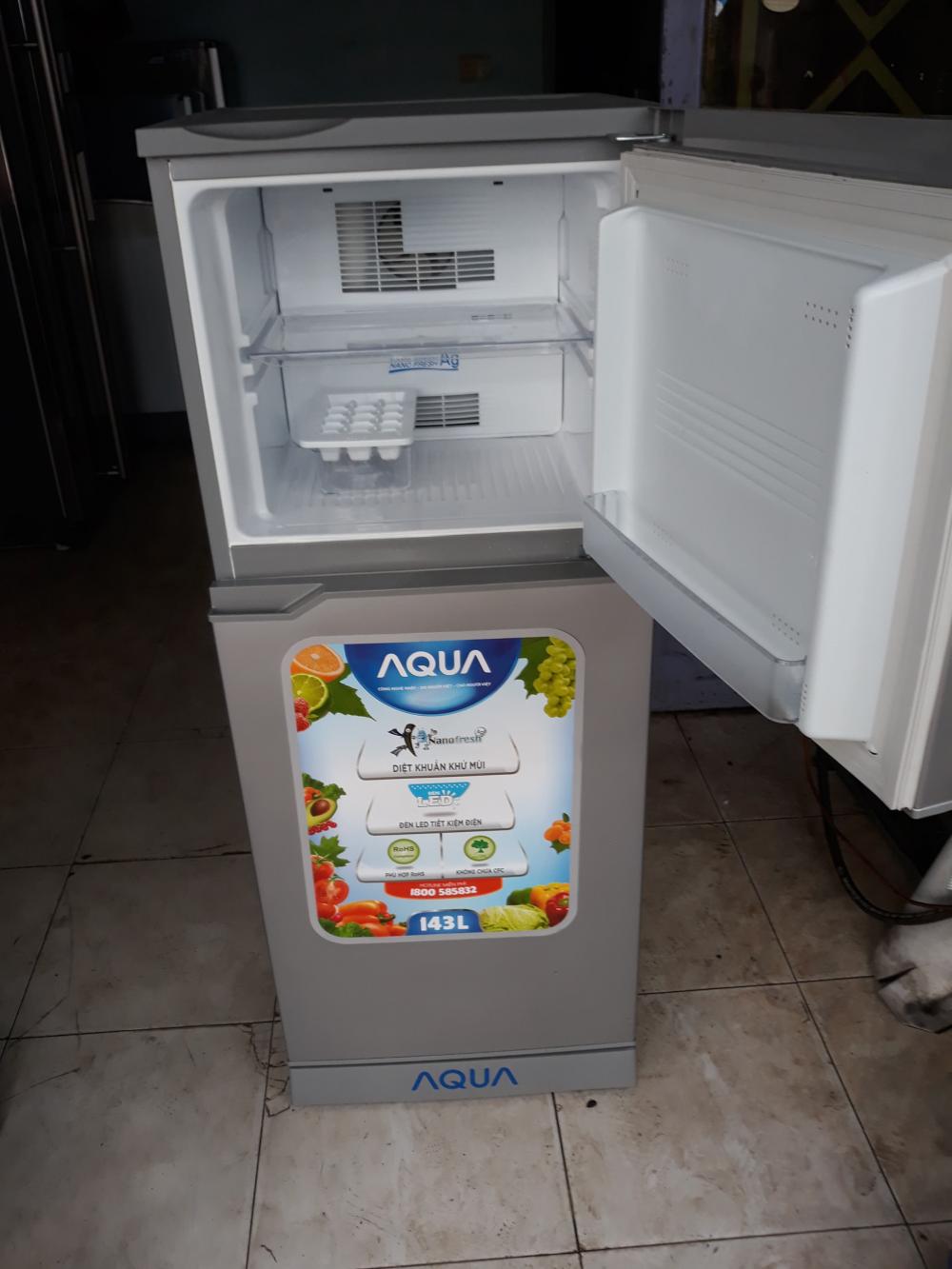Tủ Lạnh cũ Aqua 143 lít đời mới