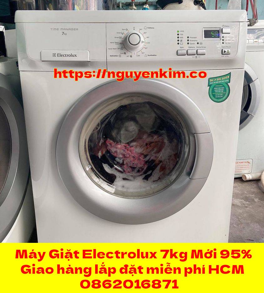 Máy Giặt Electrolux 7kg Mới 95%